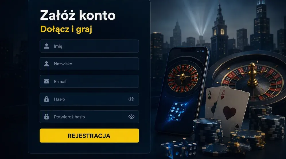 formularz rejestracji konta na stronie Betrepublic